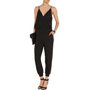 Crepe Theory size 4 Black Jumpsuit with Sleek Design